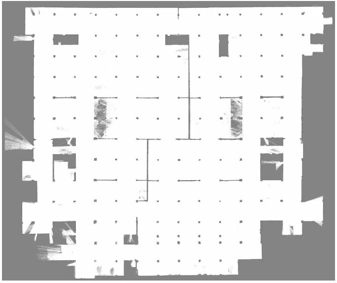 300*300m地下停车场建图效果